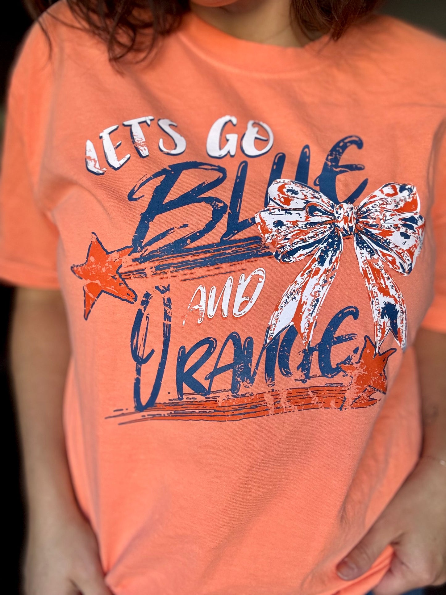 Go Orange & Blue Tee(preorder)