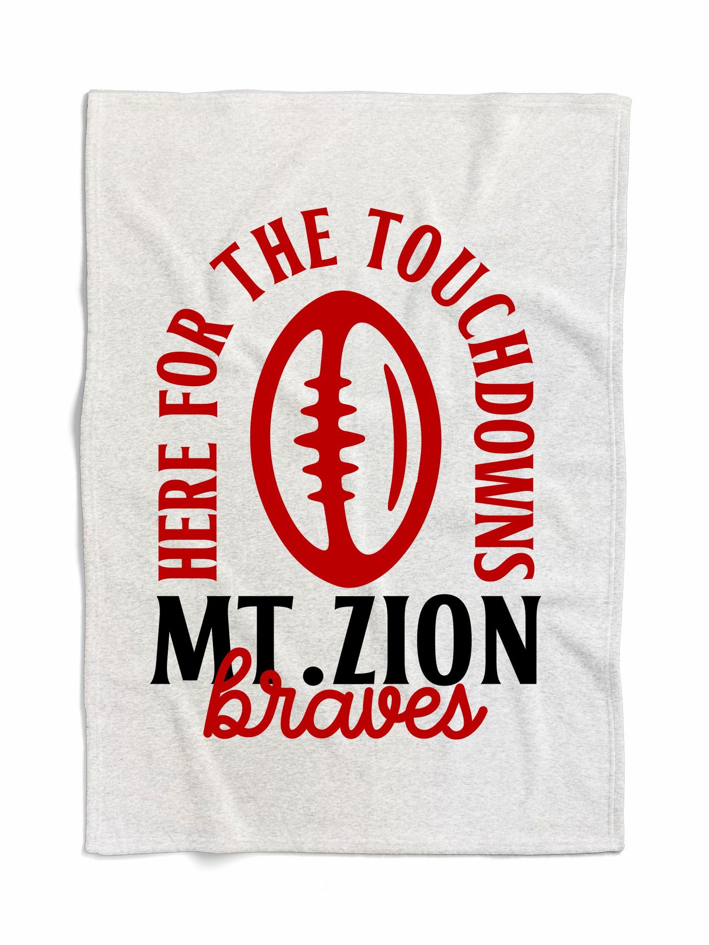 Braves FOOTBALL blankets (preorder)