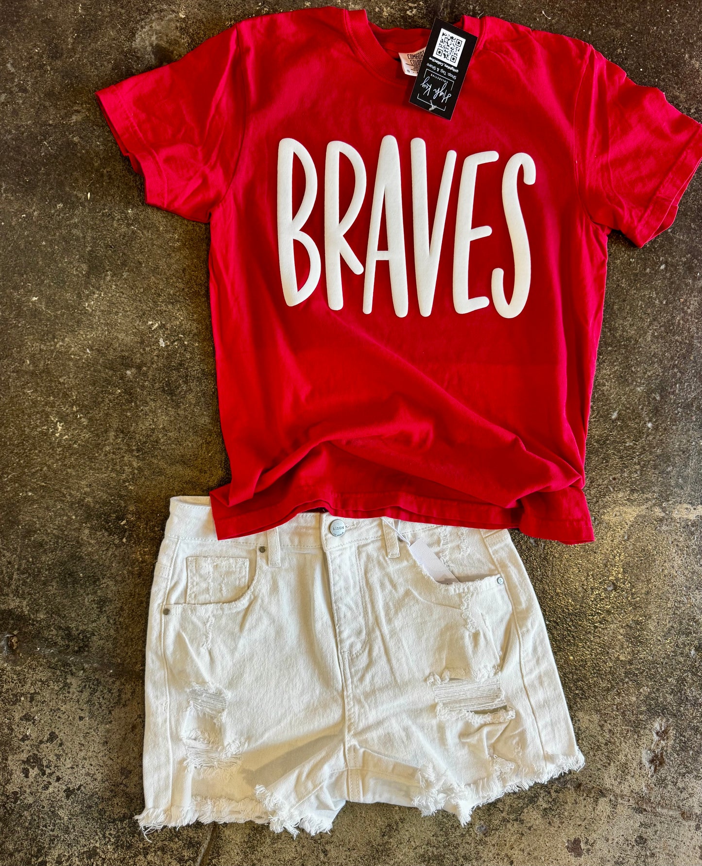 Braves Puff Puff tee