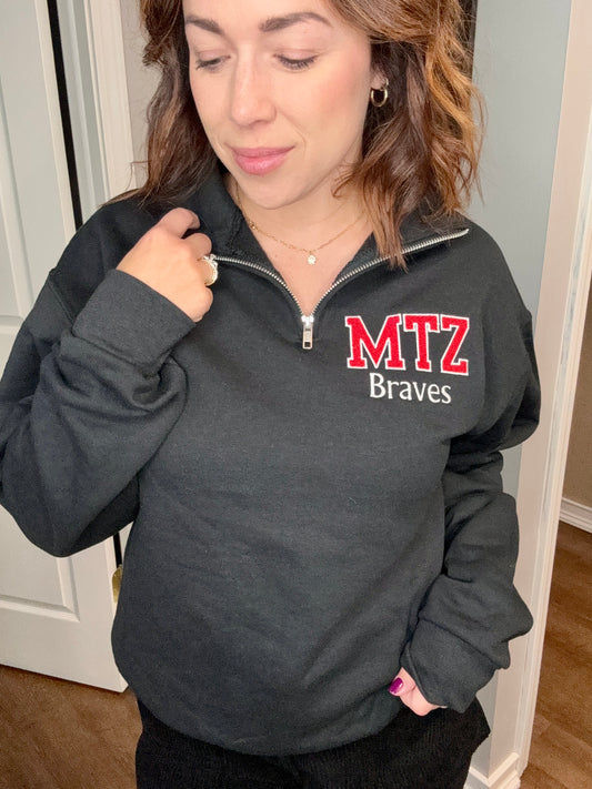 MTZ Braves Quarter Zip